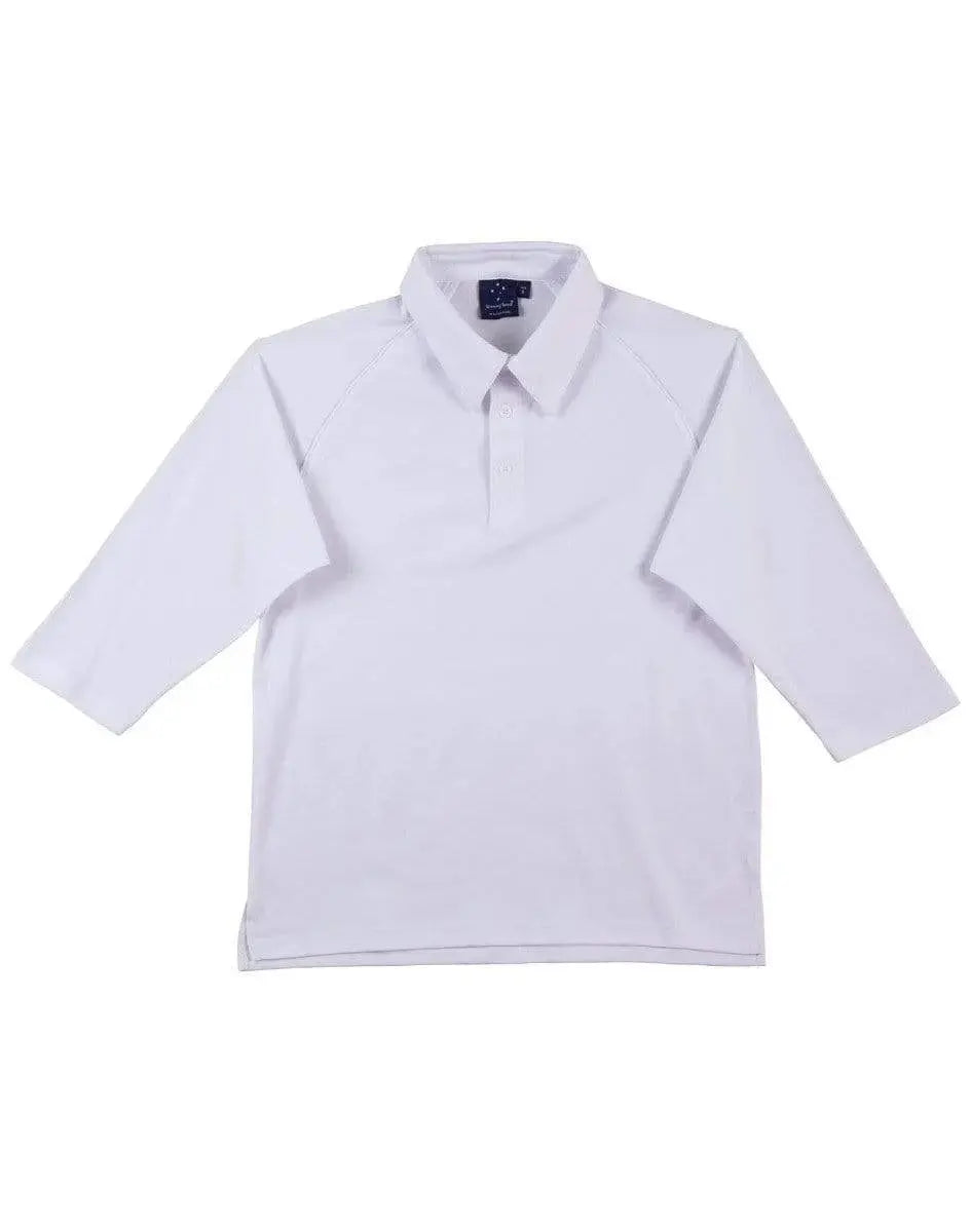 Winning Spirit Cricket Polo 3/4 Sleeve Men's Ps29q Metro Workwear.